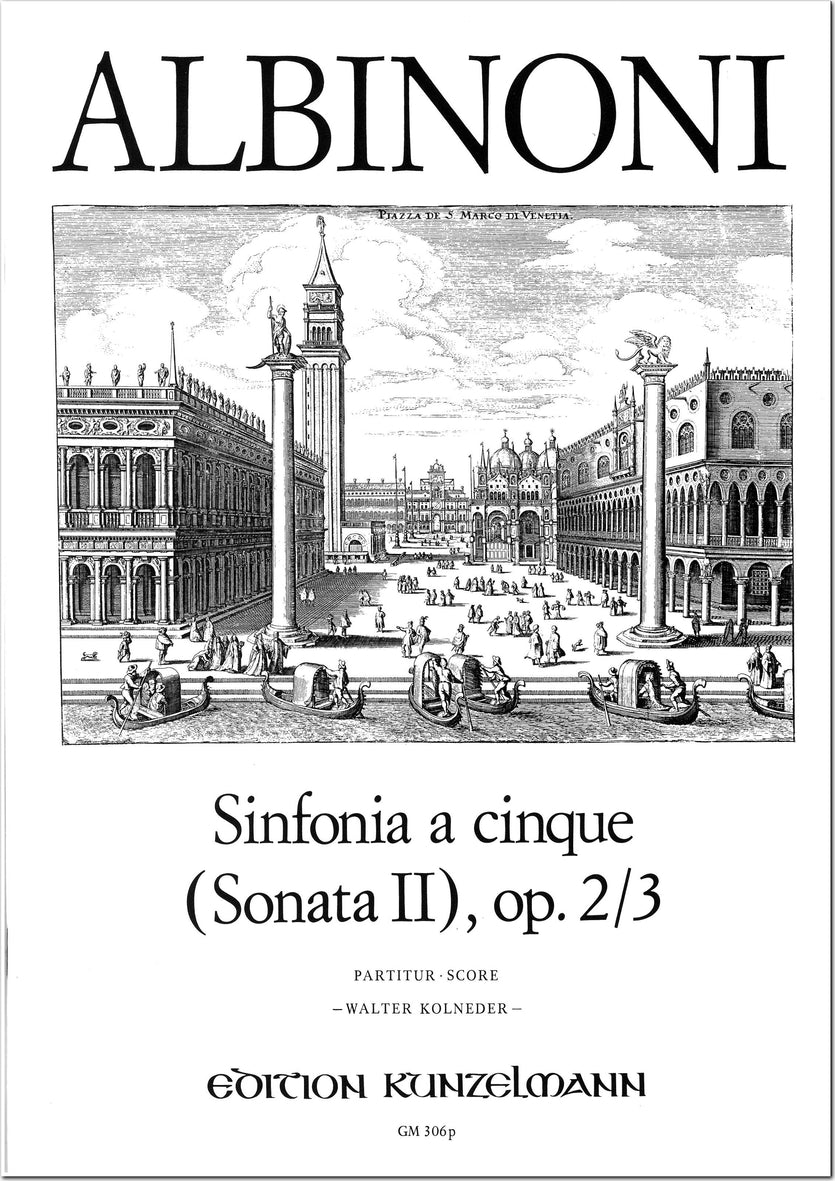 Albinoni: Sinfonia a cinque in C Major, Op. 2, No. 3