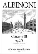 Albinoni: Violin Concerto in B-flat Major, Op. 2, No. 6