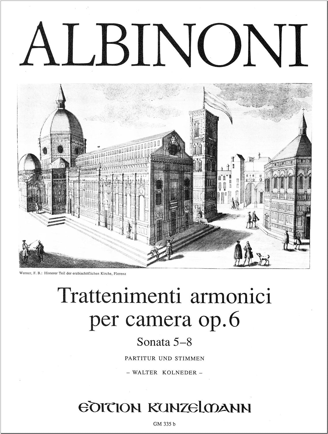 Albinoni: Violin Sonatas, Op. 6, Nos. 5-8