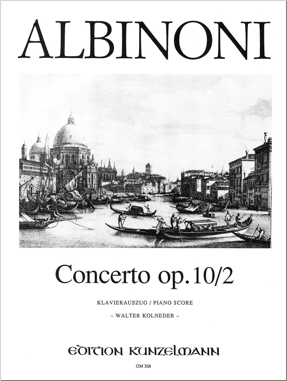 Albinoni: Concerto a cinque in G Minor, Op. 10, No. 2