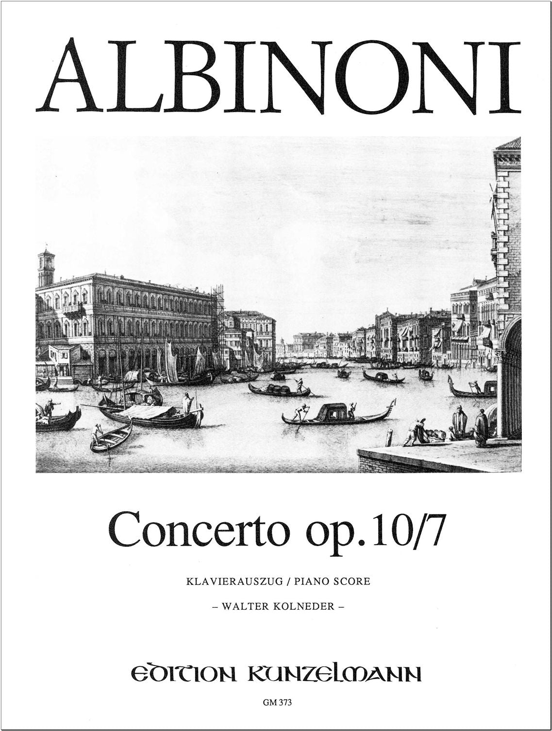 Albinoni: Concerto a cinque in F Major, Op. 10, No. 7