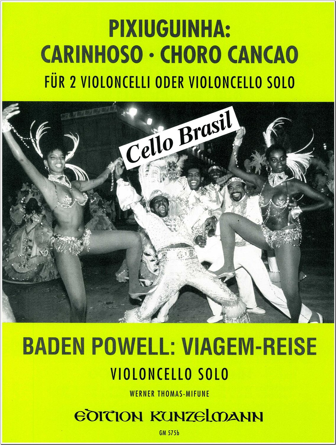 Cello Brasil for 1 or 2 cellos