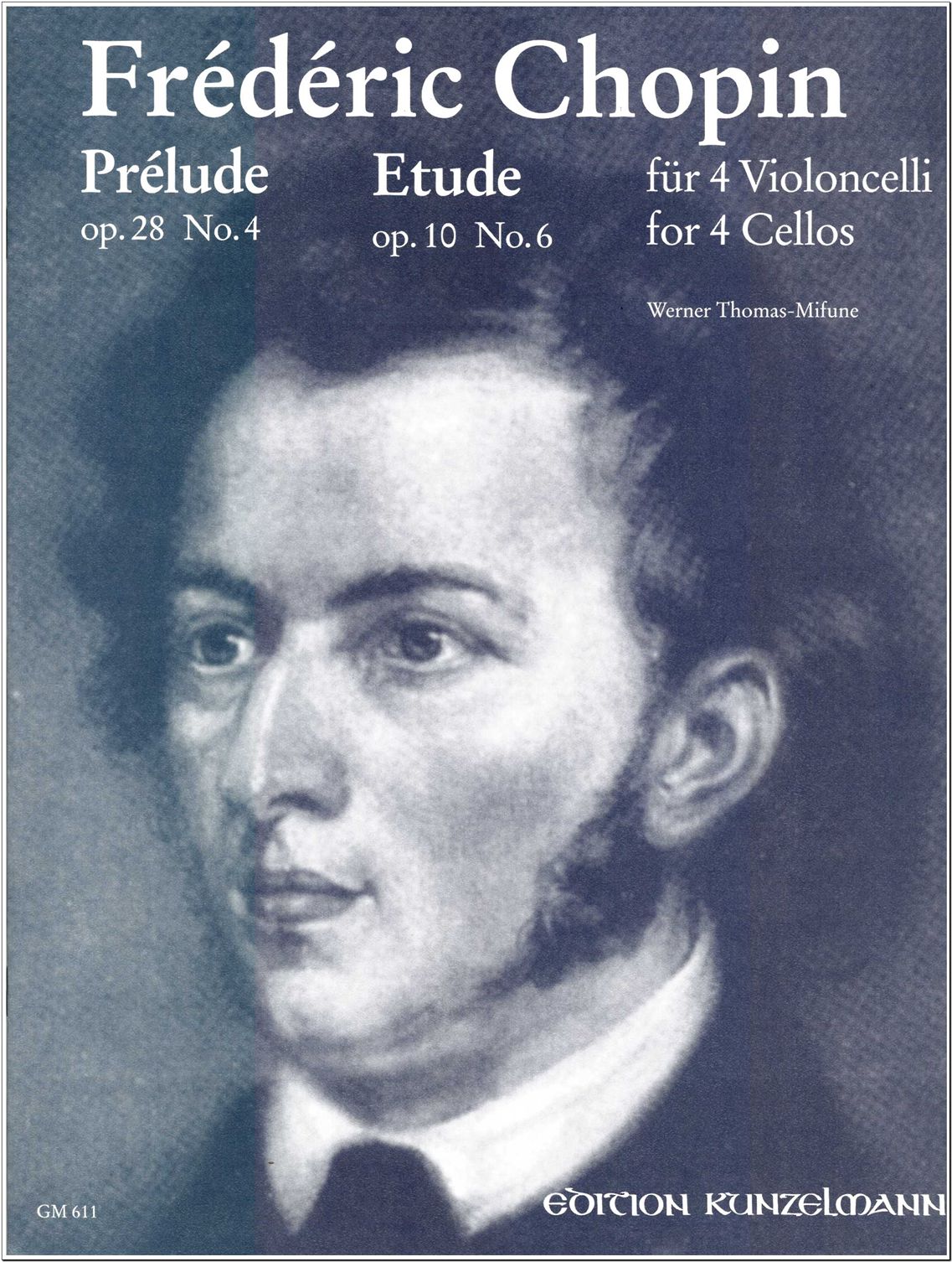 Chopin: Prélude, Op. 28, No. 4 / Etude, Op. 10, No. 6 (arr. for 4 cellos)