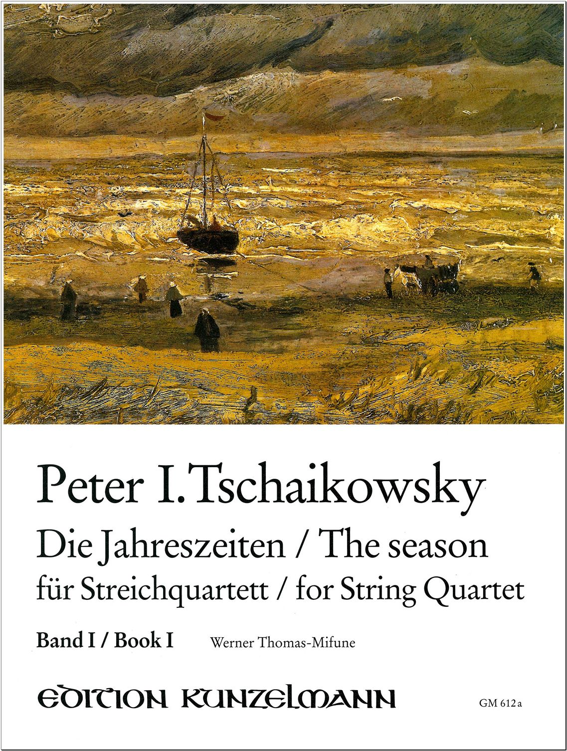 Tchaikovsky: The Seasons (arr. for string quartet) - Book 1 (Jan. - Apr.)