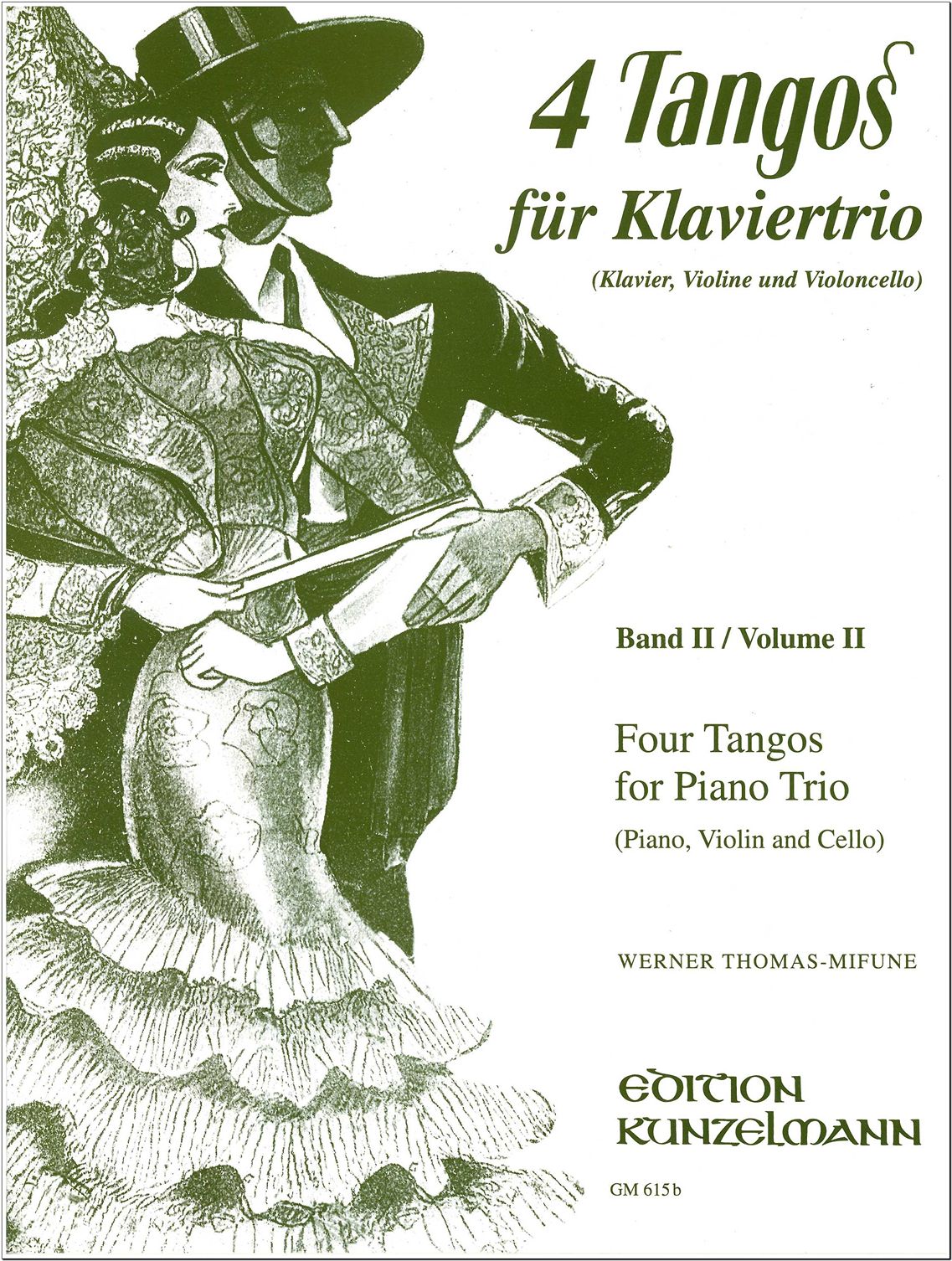 4 Tangos for Piano Trio - Volume 2