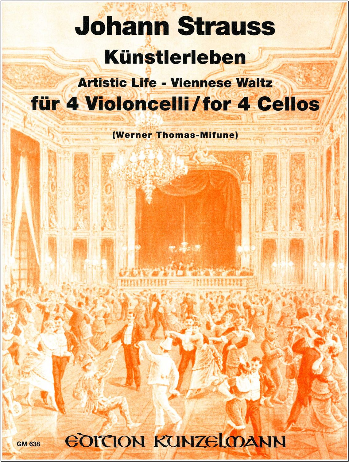 Strauss: Künstlerleben, Op. 316 (arr. for 4 cellos)