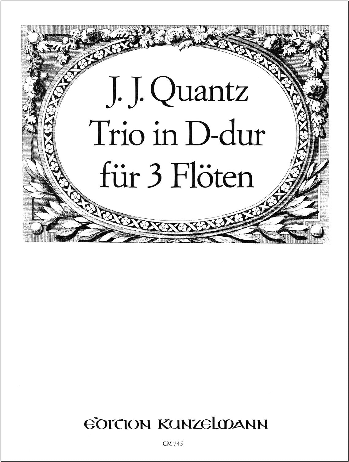 Quantz: Sonata for 3 Flutes in D Major