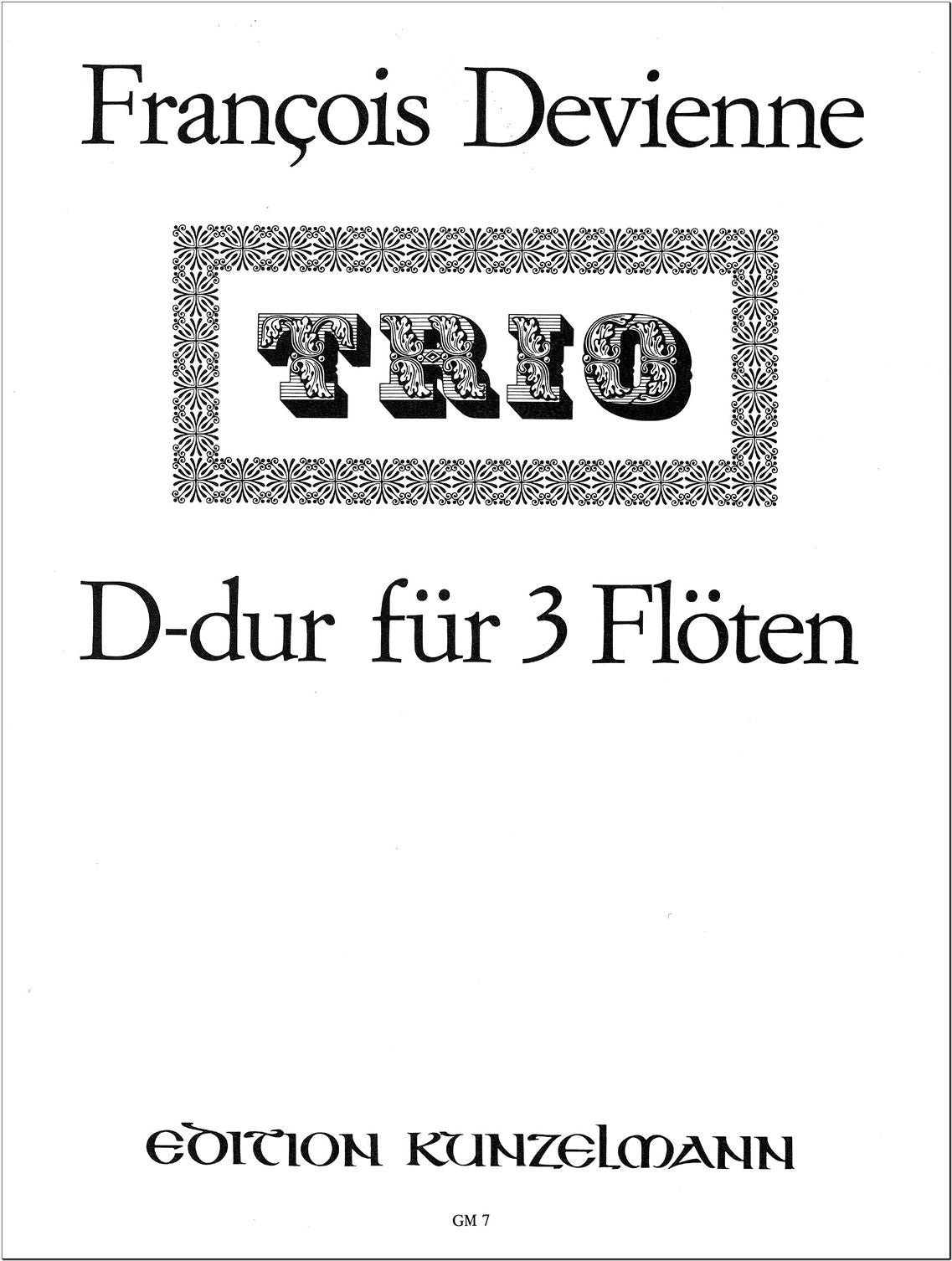 Devienne: Flute Trio, Op. 19, No. 2