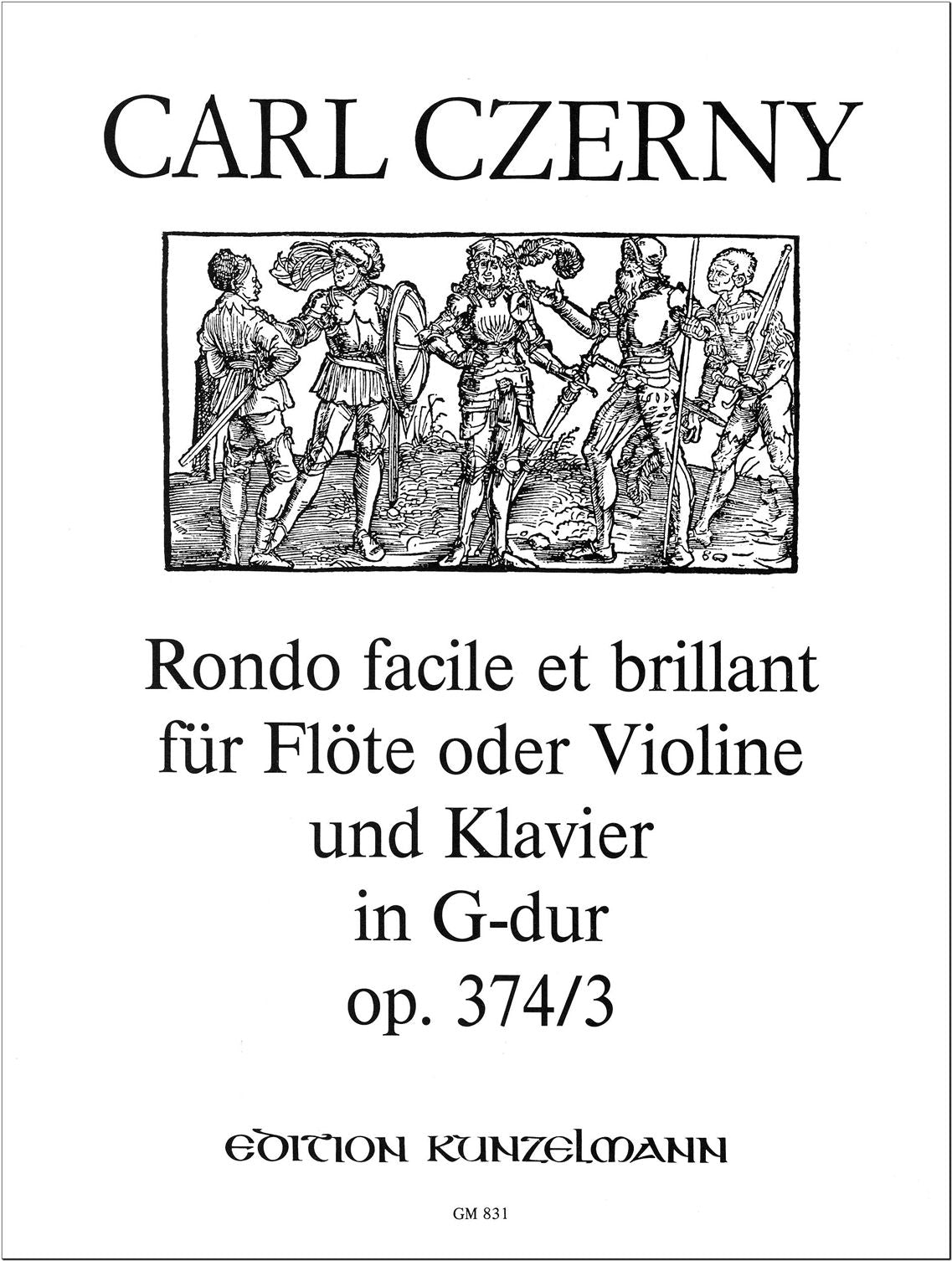 Czerny: Rondo facile et brillant in G Major, Op. 374, No. 3