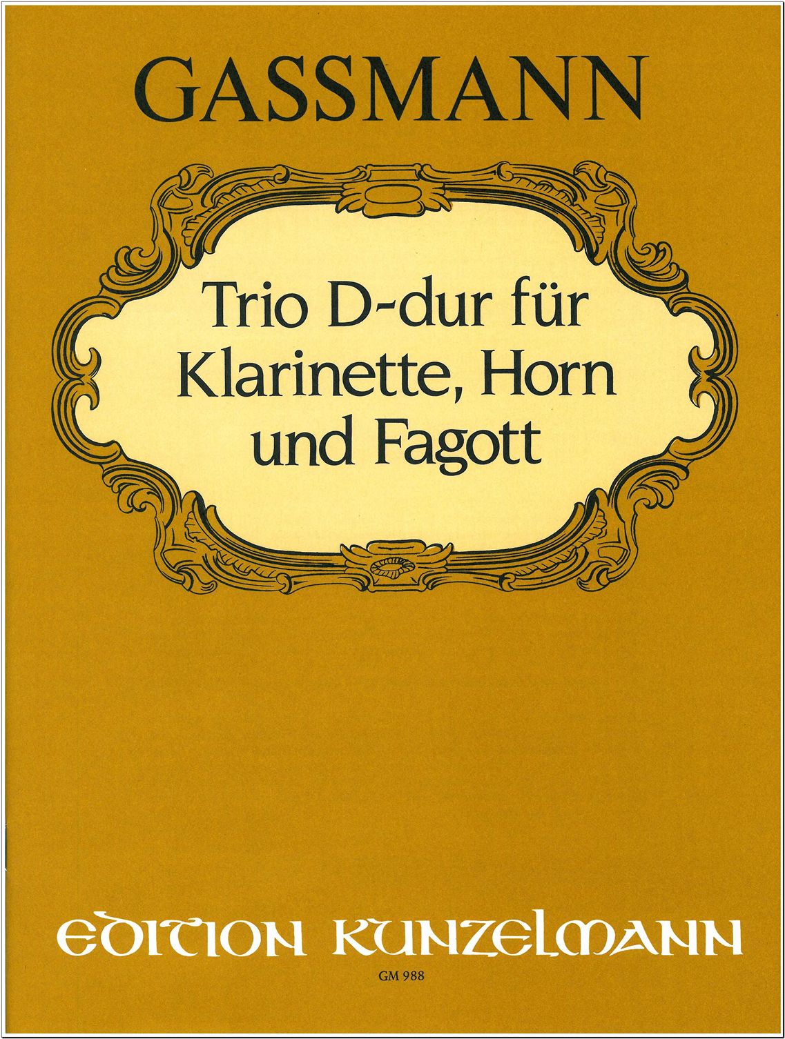 Gassmann: Trio in D Major