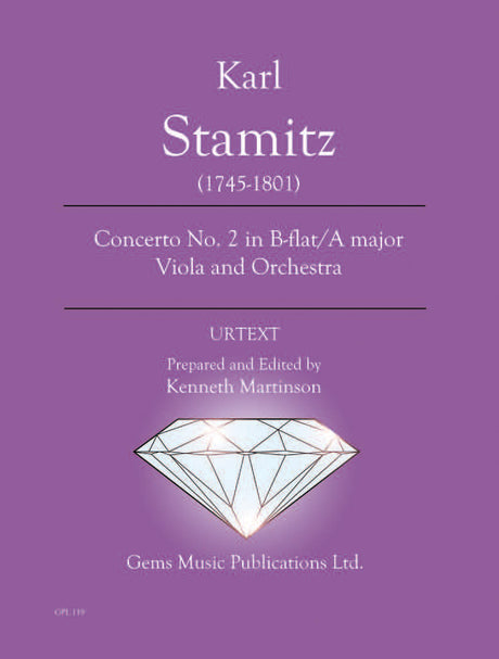 Stamitz: Viola Concerto No. 2 in B-flat / in A Major