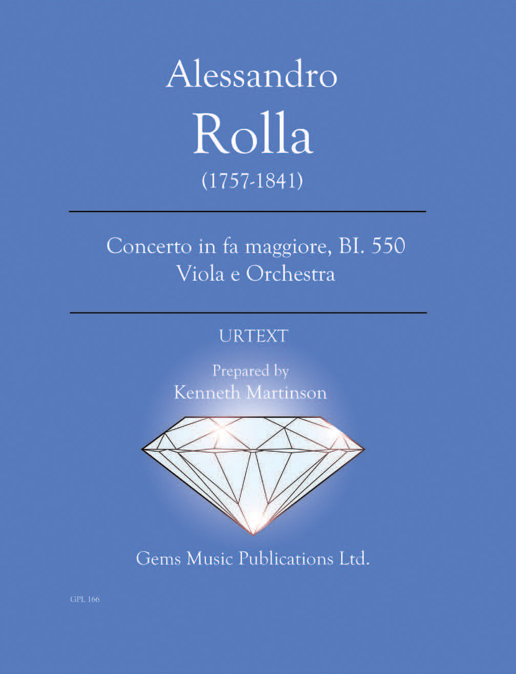 Rolla: Viola Concerto in F Major, BI. 550