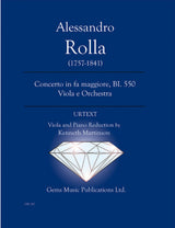 Rolla: Viola Concerto in F Major, BI. 550