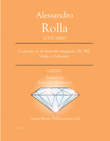 Rolla: Viola Concerto in E-flat Major, BI. 547