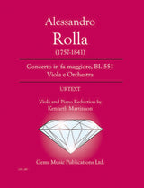 Rolla: Viola Concerto in F Major, BI. 551