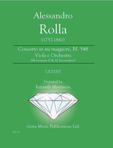 Rolla: Viola Concerto in E Major, BI. 548