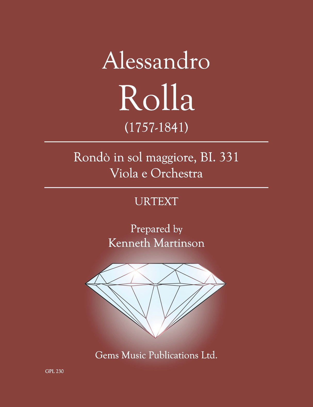 Rolla: Rondò in G Major, BI. 331