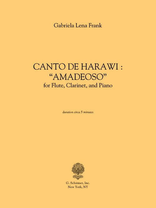 Frank: Canto de Harawi