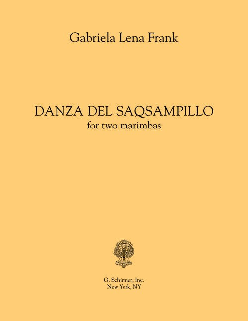 Frank: Danza de los Saqsampillos (Version for 2 Marimbas)