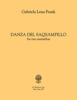 Frank: Danza de los Saqsampillos (Version for 2 Marimbas)