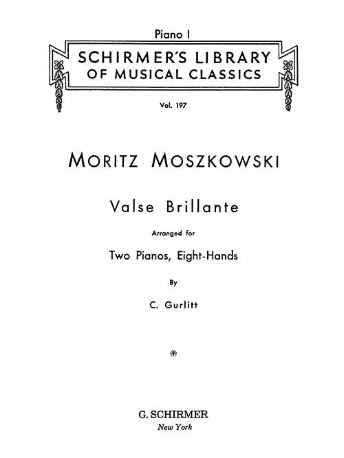 Moszkowski: Valse Brillante (arr. for 2 pianos, 8 hands)