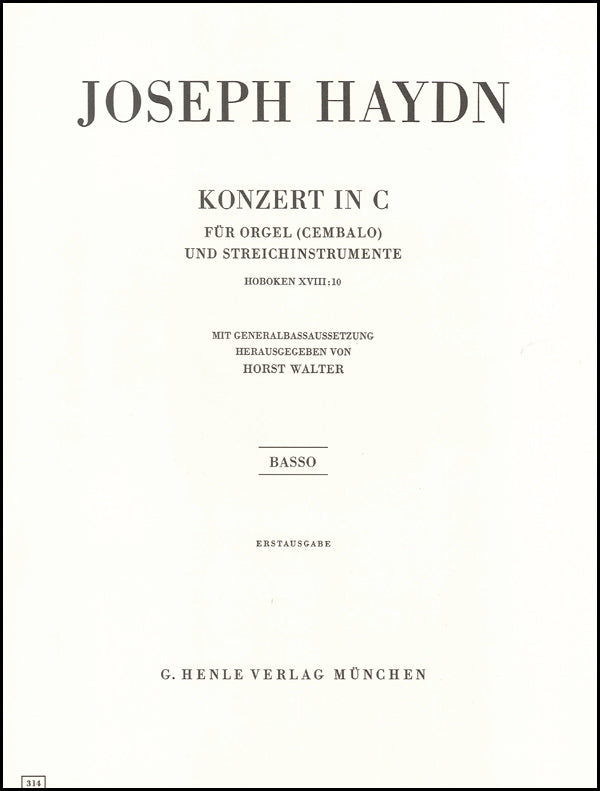 Haydn: Organ (Harpsichord) Concerto, Hob. XVIII:10