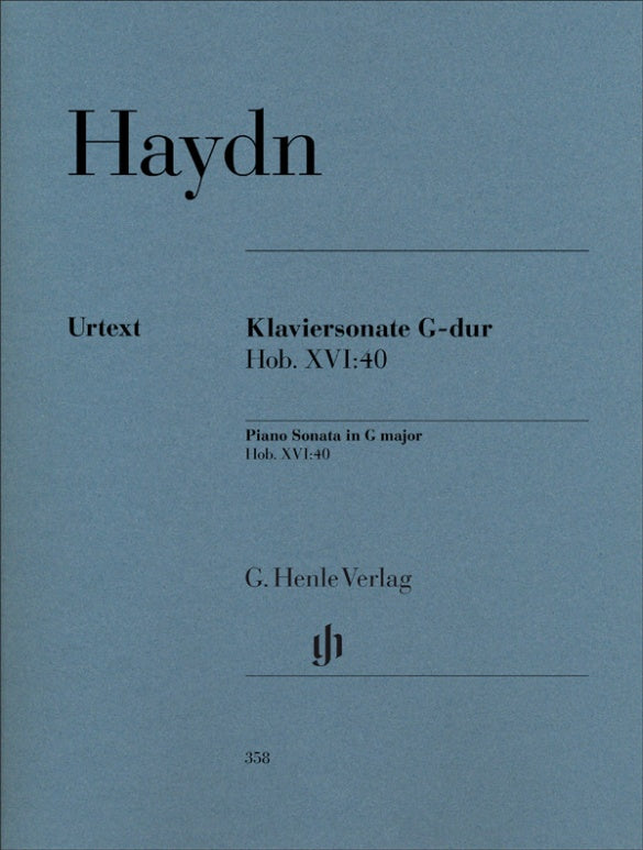 Haydn: Piano Sonata in G Major, Hob. XVI:40