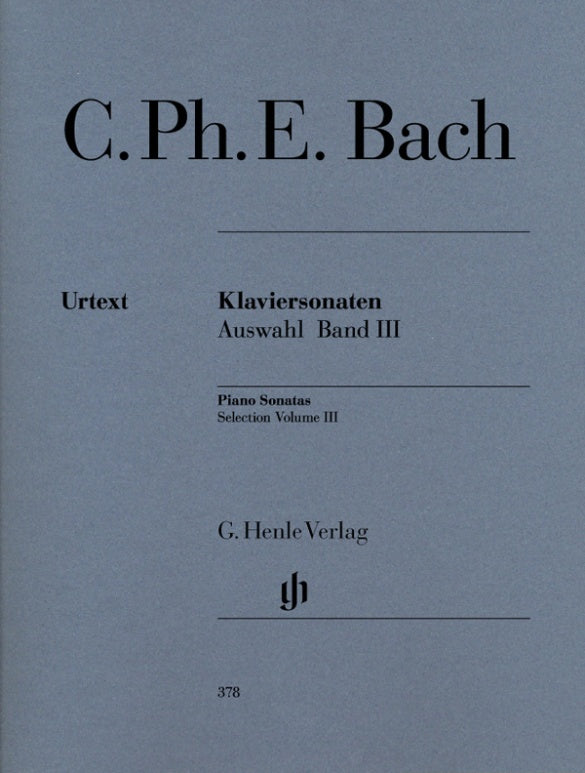 C.P.E. Bach: Selected Piano Sonatas - Volume 3