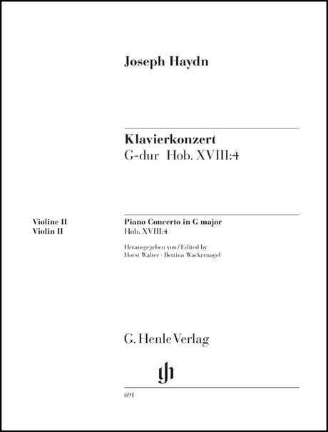 Haydn: Piano Concerto in G Major, Hob. XVIII:4