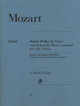 Mozart: Bassoon Sonata in B-flat Major, K. 292 (196c)