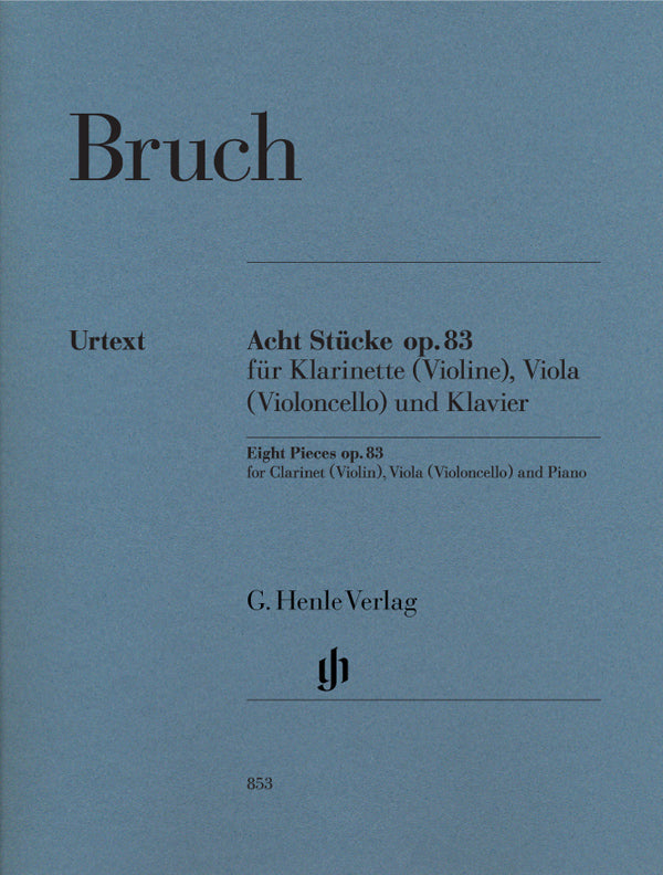 Bruch: Eight Pieces, Op. 83