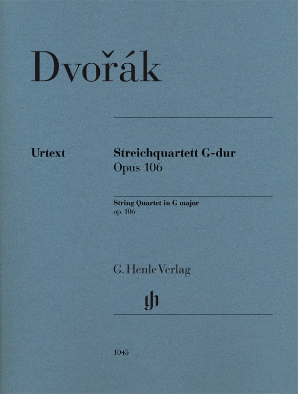 Dvořák: String Quartet No. 13 in G Major, Op. 106