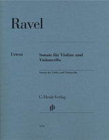 Ravel: Sonata for Violin and Cello