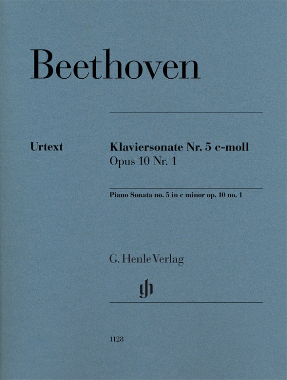 Beethoven: Piano Sonata No. 5 in C Minor, Op. 10, No. 1