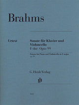 Brahms: Cello Sonata in F Major, Op. 99