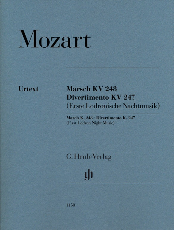 Mozart: March, K. 248 and Divertimento, K. 247 (First Lodron Night Music)