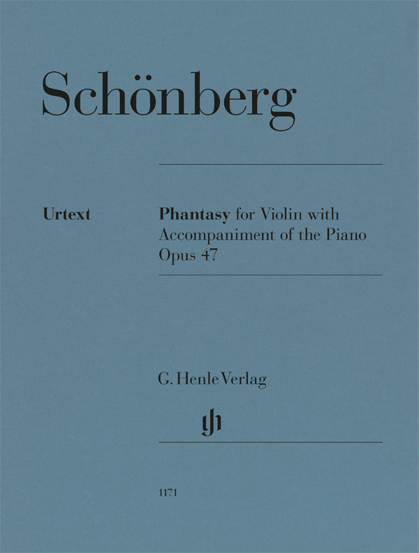 Schoennberg: Phantasy, Op. 47