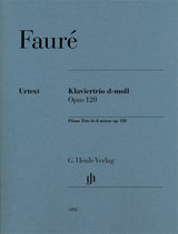 Fauré: Piano Trio in D Minor, Op. 120