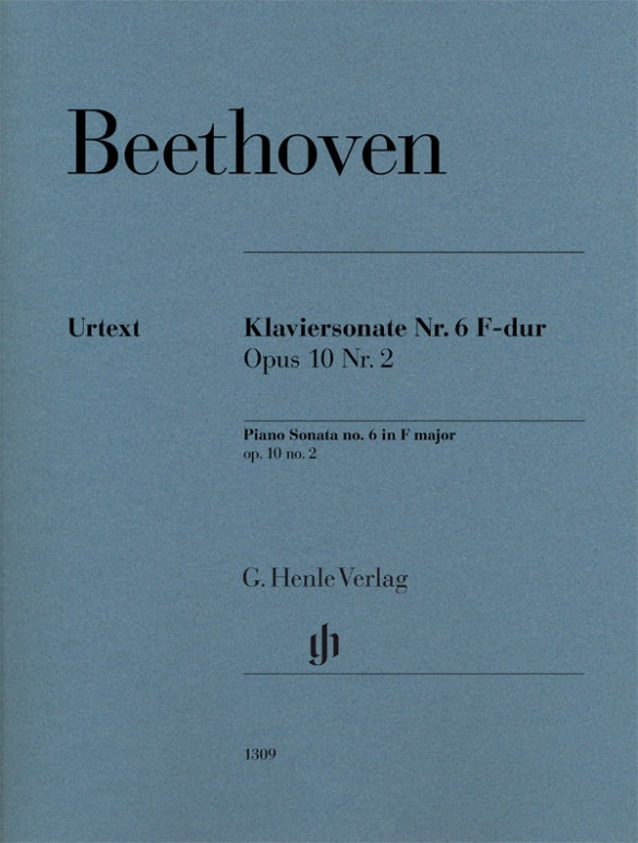 Beethoven: Piano Sonata No. 6 in F Major, Op. 10, No. 2