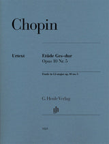 Chopin: Etude in G-flat Major, Op. 10, No. 5