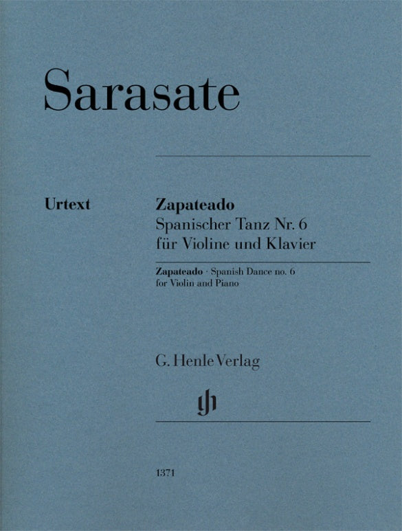 Sarasate Zapateado Op 23 No 2 Ficks Music