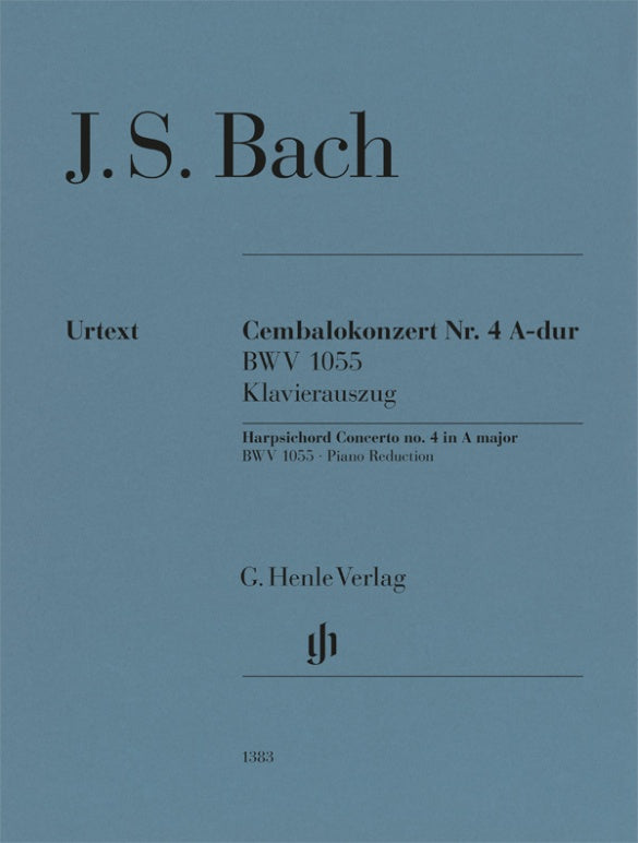 Bach: Harpsichord Concerto No. 4 in A Major, BWV 1055