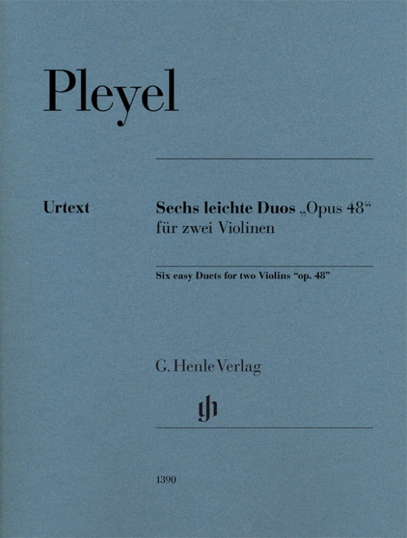 Pleyel: 6 Easy Duets, Op. 48