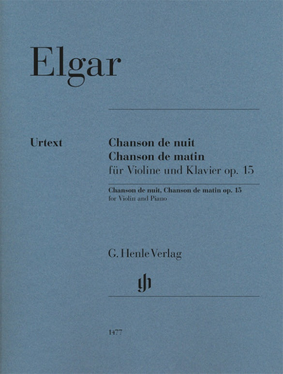 Elgar: Chanson de nuit and Chanson de matin, Op. 15