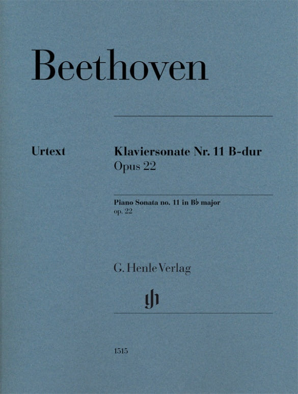 Beethoven: Piano Sonata No. 11 in B-flat Major, Op. 22