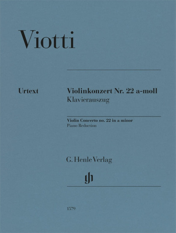 Viotti: Violin Concerto No. 22 in A Minor