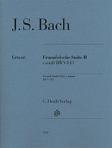 Bach: French Suite No. 2 in C Minor, BWV 813