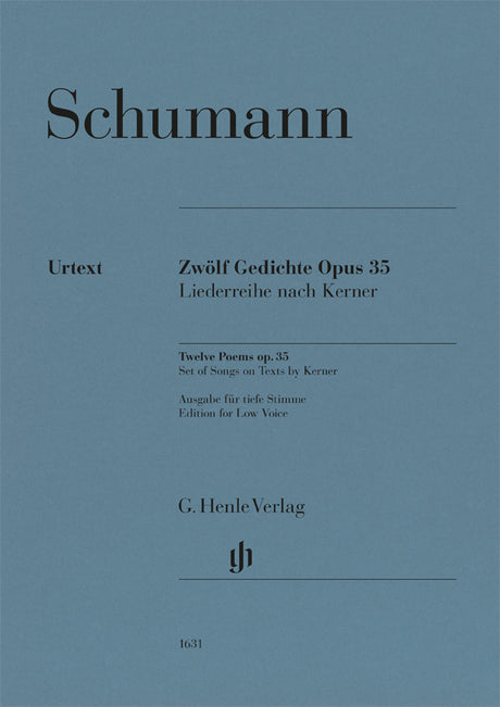 Schumann: 12 Gedichte, Op. 35