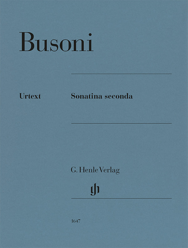 Busoni: Sonatina Seconda, BV 259