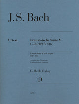 Bach: French Suite No. 5 in G Major, BWV 816